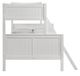 Elements International Sami White Twin Over Full Bunk Bed-2