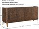 Uttermost® Melbourne Brass 4-Door Mappa Burl Cabinet-2