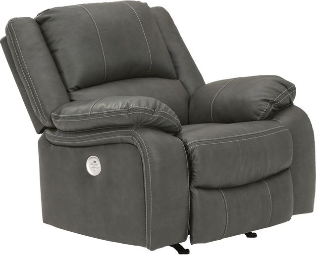 Signature Design by Ashley® Calderwell Gray Power Rocker Recliner-0