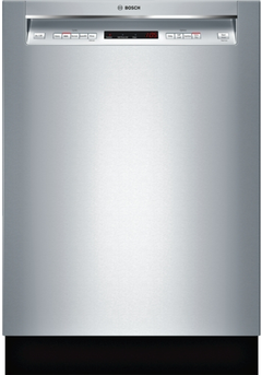 Bosch 300 Series 24" Stainless Steel Built In Dishwasher