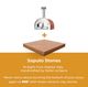 Fontana Forni Napoli 31" Red Pizza Oven -3