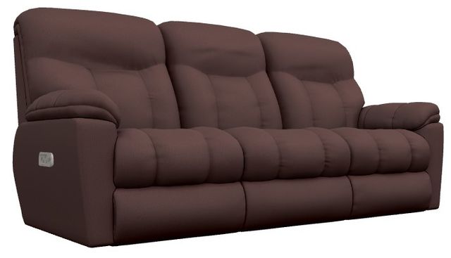La-Z-Boy® Morrison Burgundy Power Reclining Sofa with Headrest and Lumbar-0