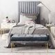 TOV Furniture Eileen Grey Slub Velvet Bench-4