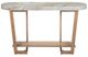 Liberty Furniture Danby Alabaster Sofa Table with Nutmeg Base-2