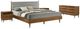 Armen Living Artemio 4-Piece Walnut Wood King Panel Bedroom Set-0