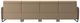 Stressless® by Ekornes® Emily Beige 128" Power Reclining Chaise Sofa-3