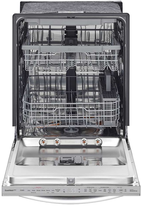 LG 24" PrintProof Stainless Steel Built In Dishwasher - Thumbnail 3
