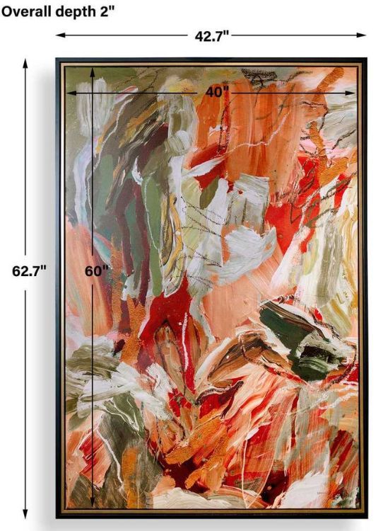 Uttermost® Garden City Framed Abstract Art-3