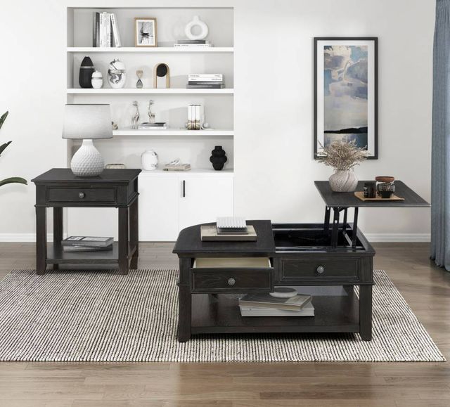 Homelegance® Muriel Charcoal Lift-Top Cocktail Table-1