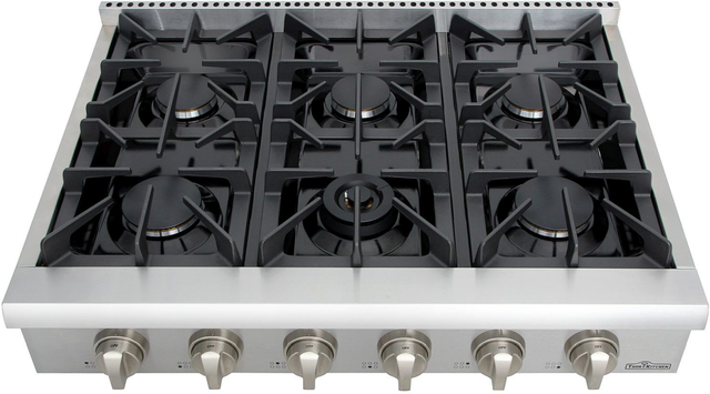 Thor Kitchen® Professional 36" Stainless Steel Gas Rangetop-1