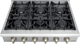 Thor Kitchen® Professional 36" Stainless Steel Gas Rangetop-2