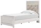 Signature Design by Ashley® Altyra White Twin Panel Bed-3