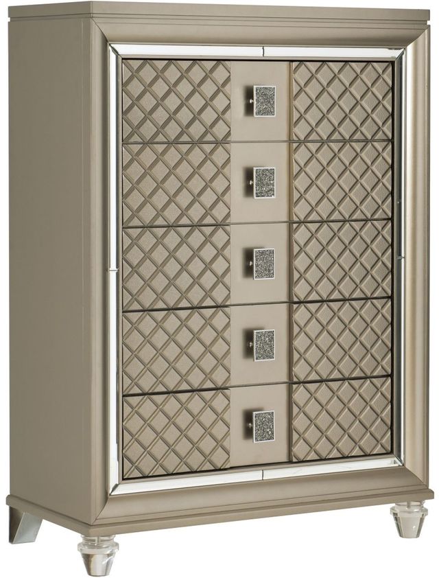Mazin Furniture Loudon Champagne Chest-2