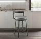 Armen Living Neura Black/Grey Barstool-4
