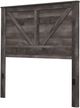 Signature Design by Ashley® Wynnlow Gray Queen Crossbuck Panel Headboard-0