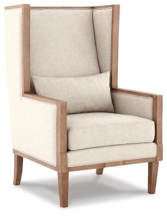 Signature Design by Ashley® Avila Linen Accent Chair-0