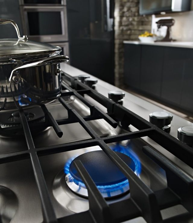 KitchenAid® 36'' Stainless Steel Gas Cooktop-6