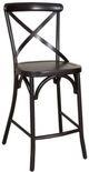 Liberty Vintage Black X Back Counter Chair - Set of 2-0