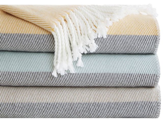 Olliix by Urban Habitat Lexi Taupe Throw Blanket-2
