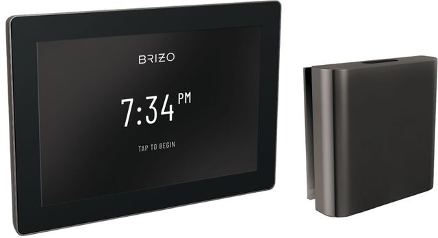 Brizo Other Lumicoat® Black Onyx Mystix™ Transcendent Digital Interface and Square Steam Set-0