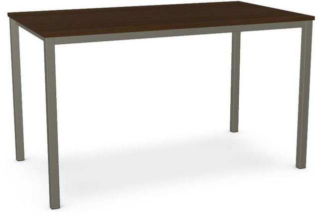 Amisco Customizable Bennington Walnut Veneer Bar Table-0