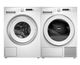 ASKO 3 Series White Front Load Washer &Ventless Electric Dryer Laundry Pair-0