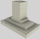 Vent-A-Hood® 48" Biscuit Contemporary Island Range Hood-4