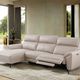 Furniture of America® Theola Off-White Power Reclining Sectional with Left Chaise-0