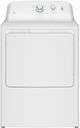 GE® 6.2 Cu. Ft. White Front Load Electric Dryer with Up To 120 ft. Venting and Shallow Depth-0
