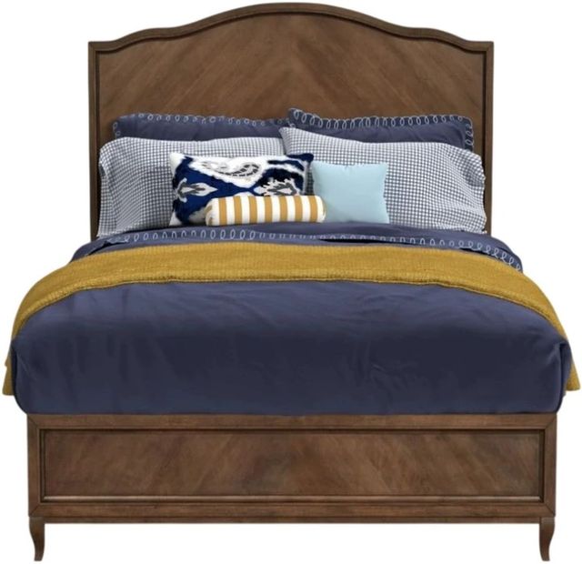 Flexsteel® Bellevue 4-Piece Whiskey Brown Queen Panel Bedroom Set-3
