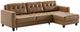 Luonto® Furniture Customizable Noah Full Size Sleeper Sectional with Reversible Chaise-3