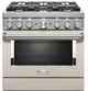 KitchenAid® 36" Milkshake Pro Style Dual Fuel Range-0