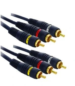 Steren 3 FT RCA Composite Video Cable-0