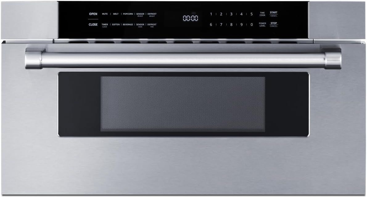 Summit® 30" Stainless Steel Built In Microwave Drawer