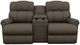 La-Z-Boy® Pinnacle Java Manual Wall Reclining Loveseat with Console-1