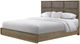 Bernards Linné Wheat Queen Panel Bed-5