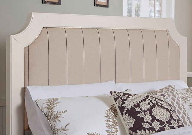 LM Co Home By Vaughan-Bassett Bungalow Home by Ben & Erin Napier Lattice Queen Upholstered Bed-2
