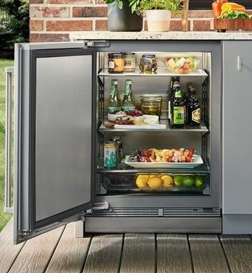 Sub-Zero® Designer 24" 5.4 Cu. Ft. Panel Ready Outdoor Under the Counter Refrigerator-2