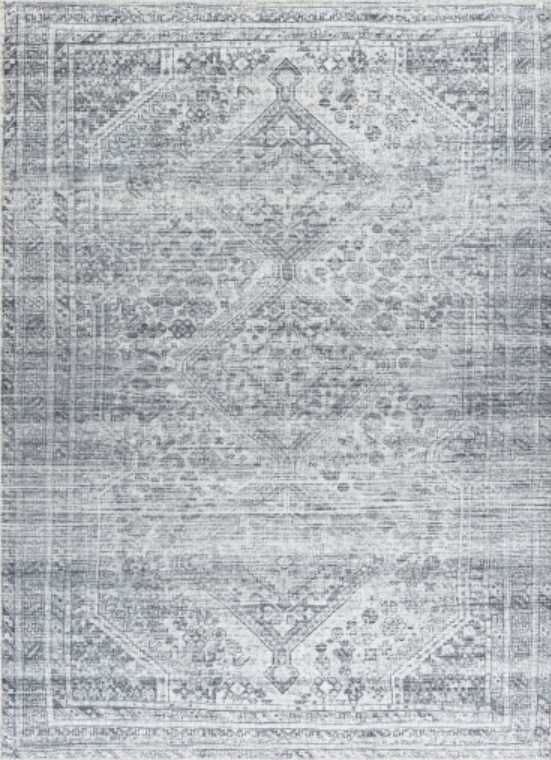 Surya Embrace Black/White 4'x6' Area Rug-0