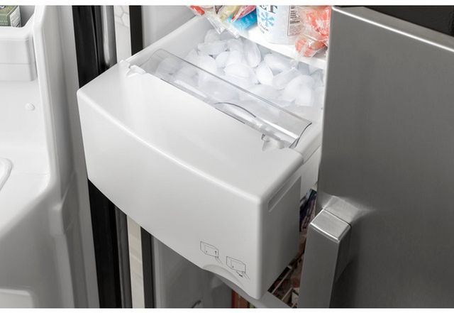 GE® 36 in. 25.3 Cu. Ft. Fingerprint Resistant Stainless Steel Side by Side Refrigerator-13