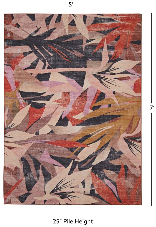Linon Seagrove 5'x7' Area Rug-2