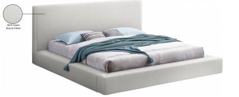 Meridian Furniture Terra Cream King Upholstered Panel Bed-2