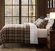 HiEnd Accents Huntsman II Hunt 3-Piece Burgundy/Evergreen/Tobacco Brown King Bedding Bundle-1