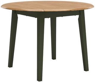 Signature Design by Ashley® Gesthaven Natural Dining Table with Green Base