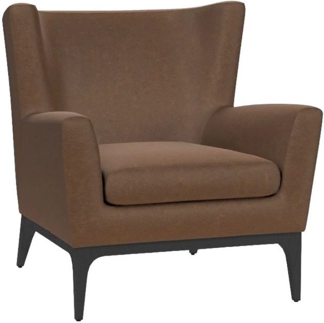American Leather® Customizable Cole Leather Accent Chair-0
