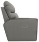 La-Z-Boy® Maddox Pebble Power Reclining Chair and a Half with Headrest and Lumbar-3