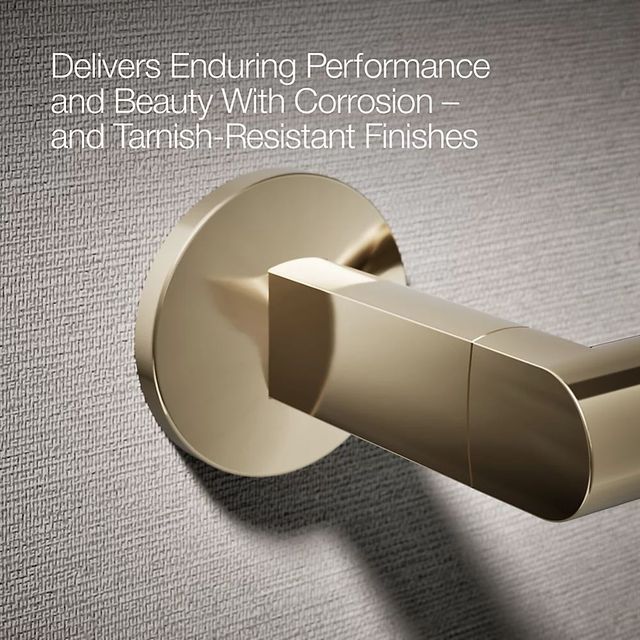 KOHLER® Components® Vibrant French Gold Pivoting Toilet Paper Holder-4
