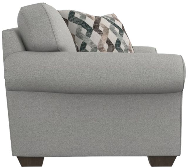Flexsteel® Vail Silver Glacier Chair and a Half-2