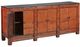 Furniture Classics Amber Antique Black/Distressed Orange Large Sideboard-1