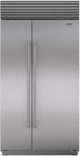 Sub-Zero® 24.3 Cu. Ft. Stainless Steel Built In Side By Side Refrigerator-0